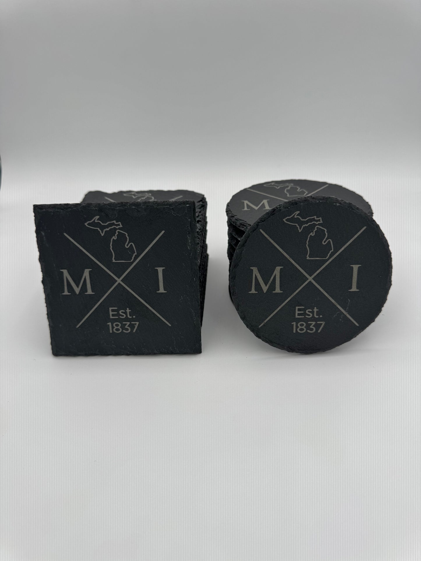 Michigan Slate Coasters