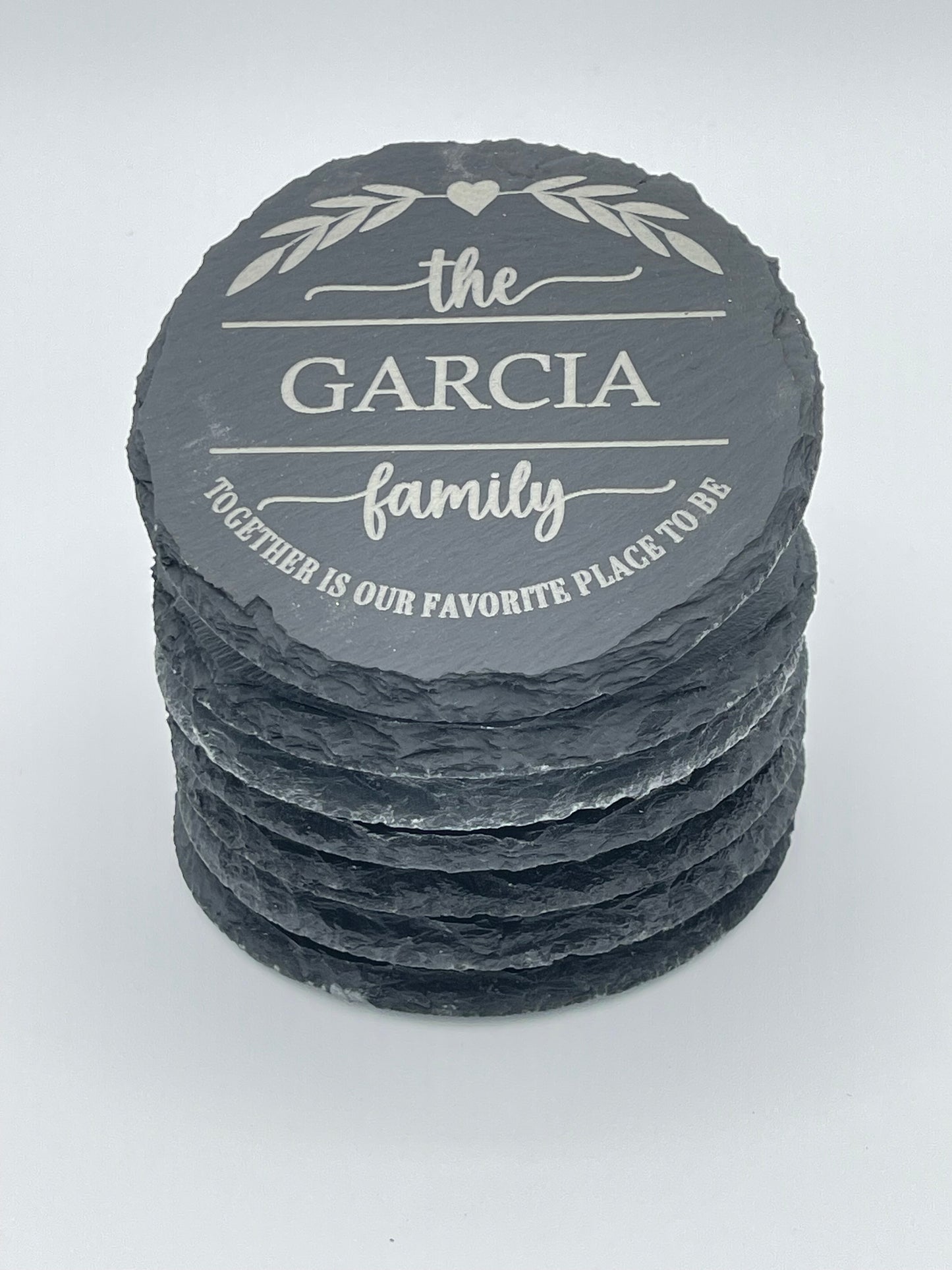 Engraved Slate Coaster