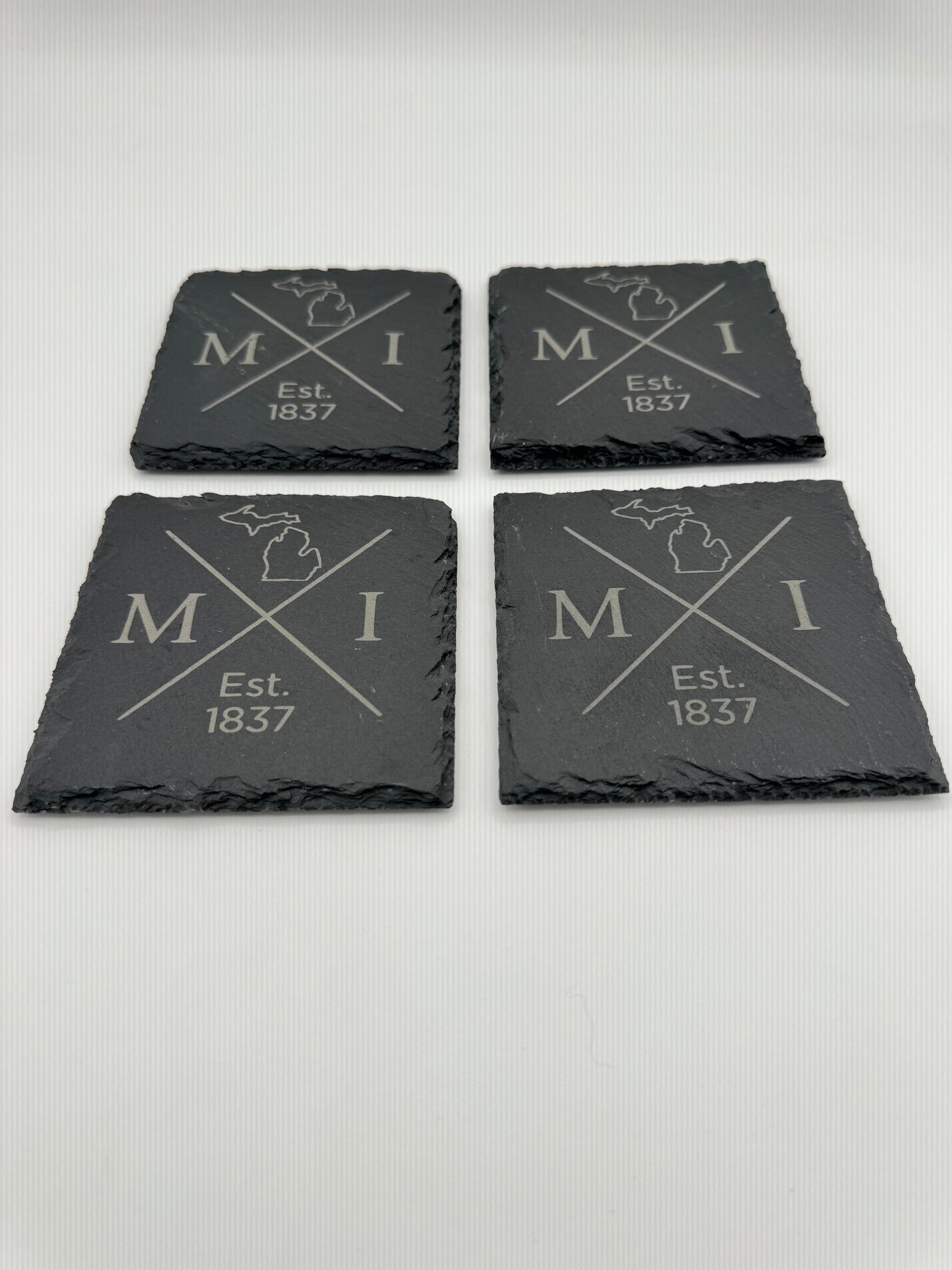 Michigan Slate Coasters