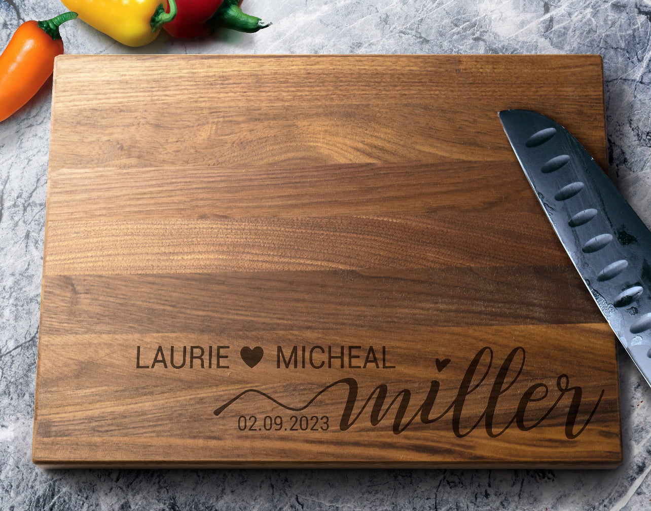 Custom Engraved Cutting Board