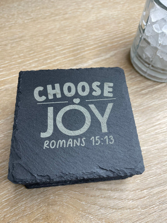 Engraved Slate Coaster